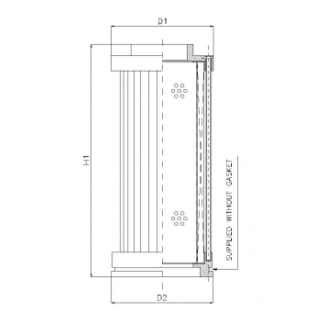 S430T40 Hydraulikfilterelement (Saugfilter)