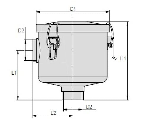 SA6749 Luftfilter (Vakuumfilter G 3")