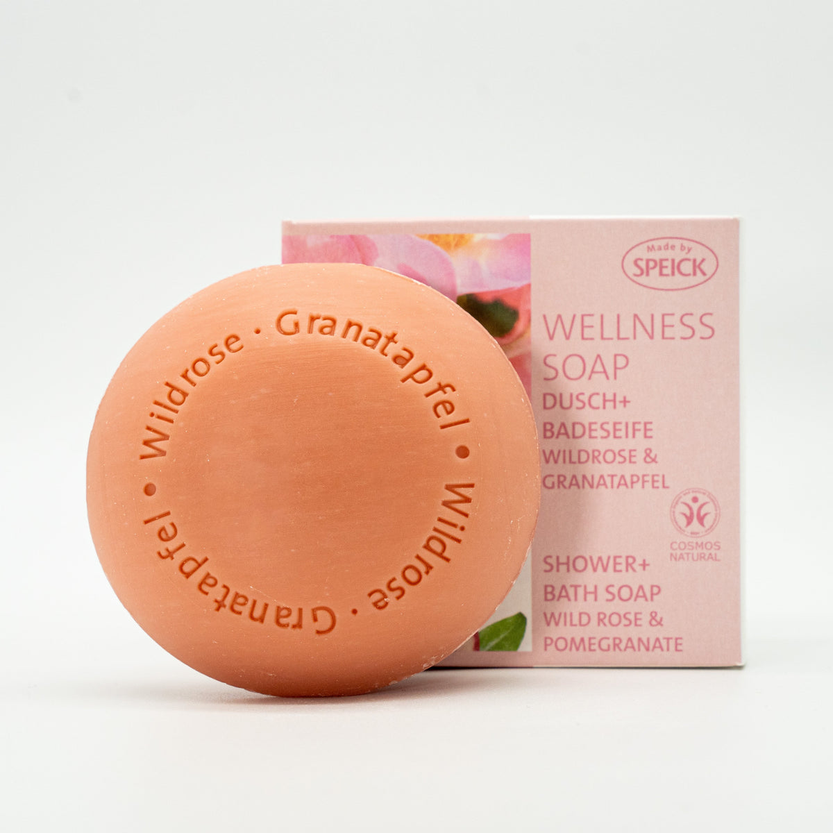 Speick Wellness-Badeseife mit Wildrose & Granatapfel