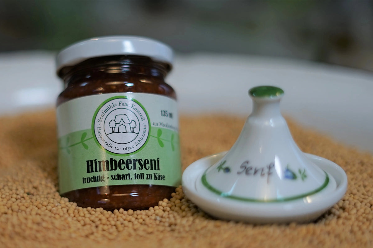 Senfmühle Schlemmin Himbeersenf
