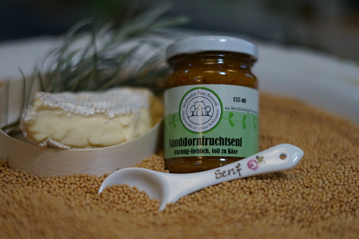 Senfmühle Schlemmin Sanddornfruchtsenf
