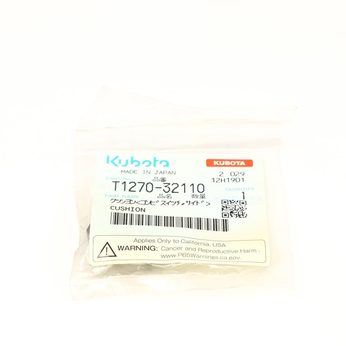 Kubota GUMMIKISSEN