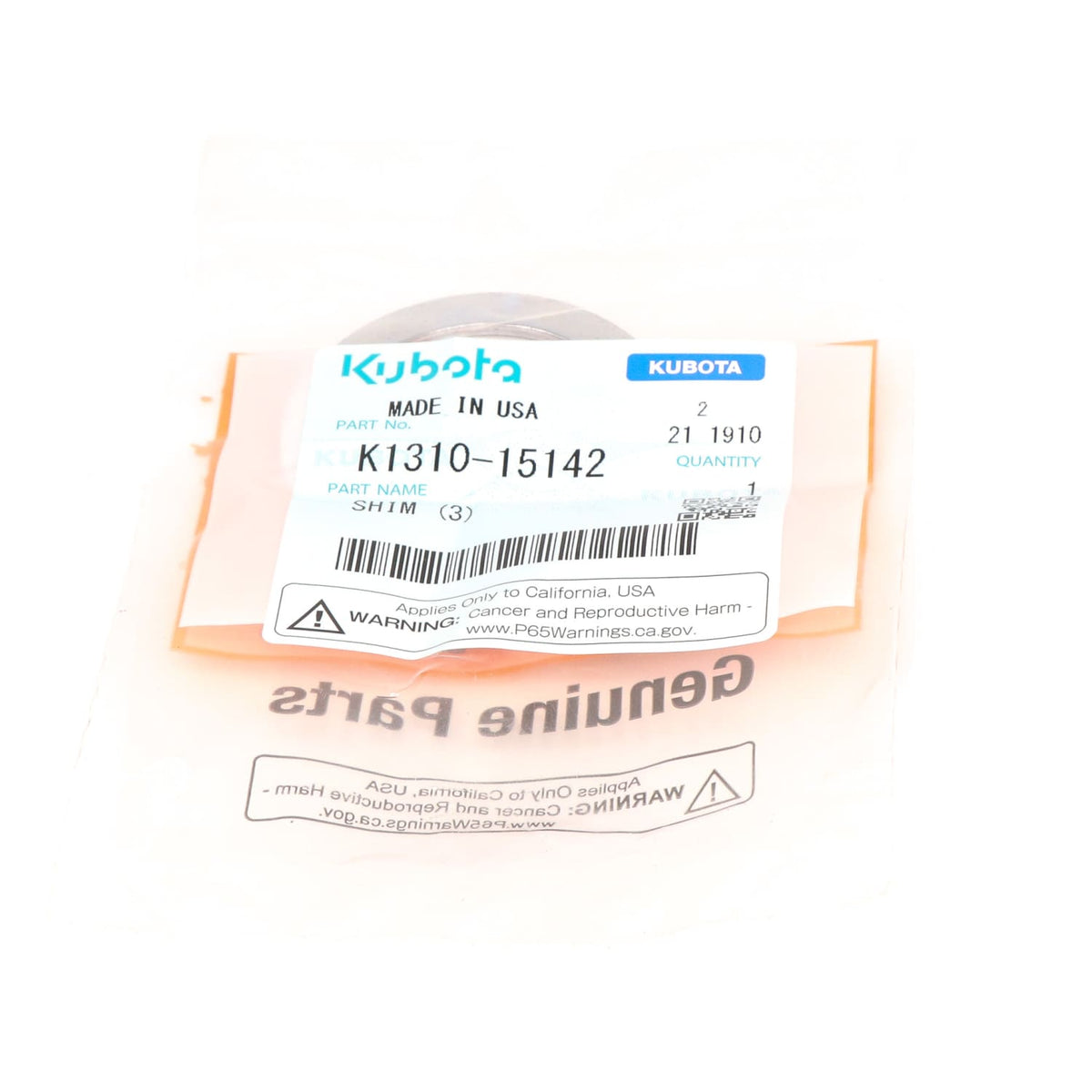 Kubota SCHEIBE
