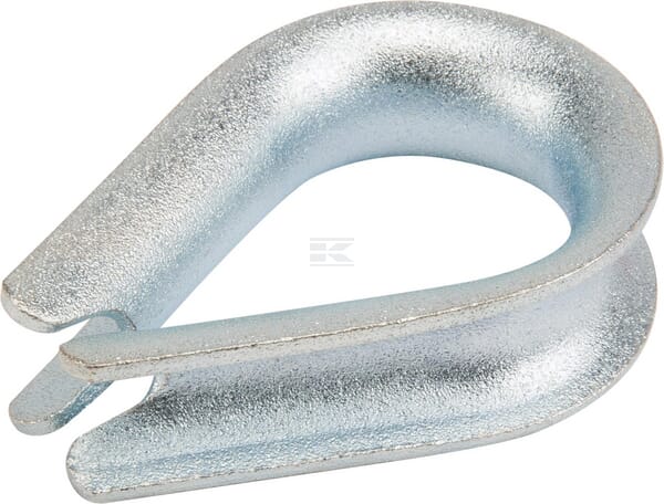 Seilkausche verz. 19mm