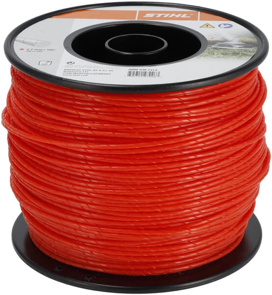 Trimmerfaden rund, leise Ø 2,7 mm x 208,0 m
