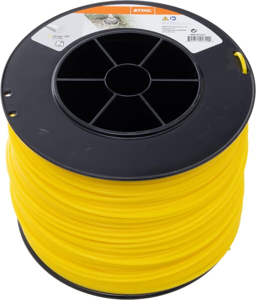 Trimmerfaden rund Ø 3,0 mm x 271,0 m gelb