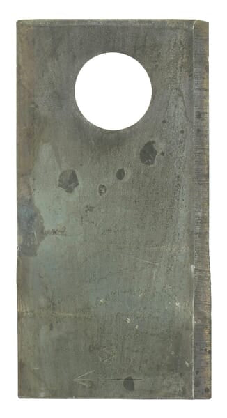 Mähmesser rechts 94x48x3 mm, Bohrung Ø 19 mm, geeignet für Claas, 25er-Packung