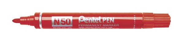 Markierstift N50 rot Pentel