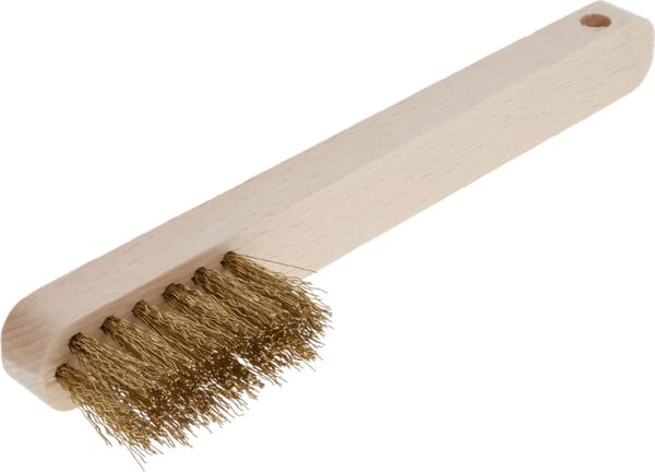 Zündkerzenbürste 3-reihig cr-BRW 020 T18 Holz