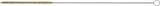 Düsenreinigungsbürste D6x100x320, gewellter Messingdraht 0,12