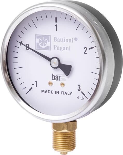 Manometer 3/8" 80mm