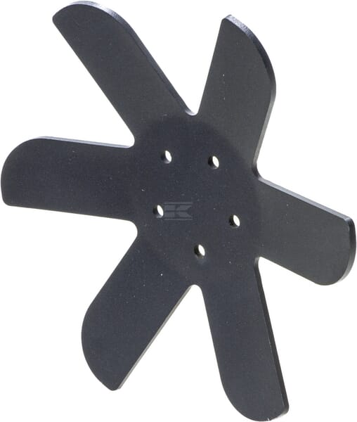 Spatenscheibe, rechts, 460x8 mm, 5 Löcher