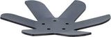 Spatenscheibe, rechts, 460x8 mm, 5 Löcher