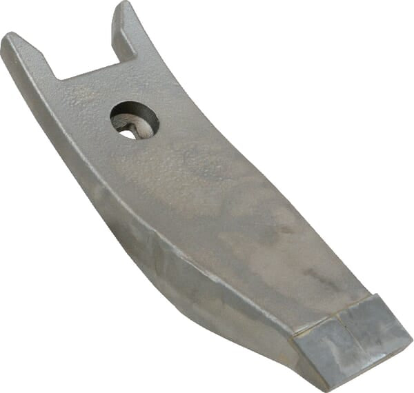 Kultivatorspitze 255x80x18mm, gehärtet, gebogen, 1 Loch, geeignet für Horsch