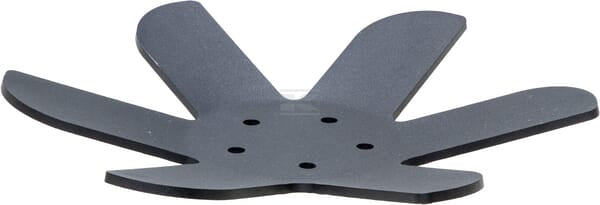 Spatenscheibe, links, 460x8 mm, 5 Löcher