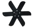 Spatenscheibe L. Hardox® 450  520 mm 5 Löcher