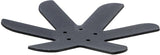 Spatenscheibe, links, 520x8 mm, 5 Löcher