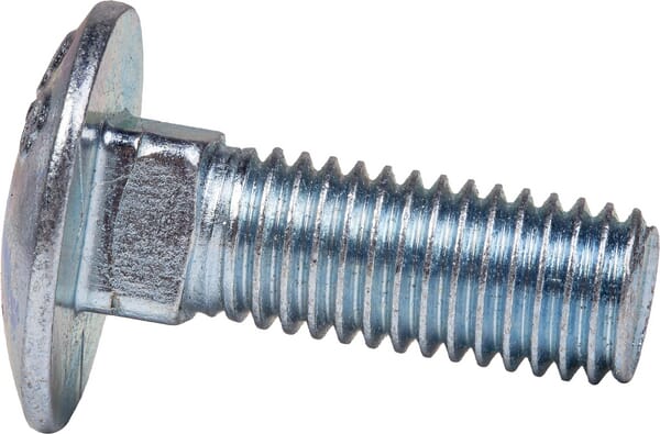 Flachrundschraube mit Vierkantansatz, 10x30, verzinkt, 8.8