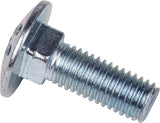Flachrundschraube mit Vierkantansatz, 10x30, verzinkt, 8.8