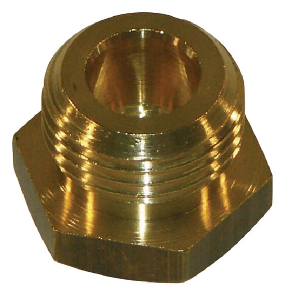 Stopfen Messing 1/2"