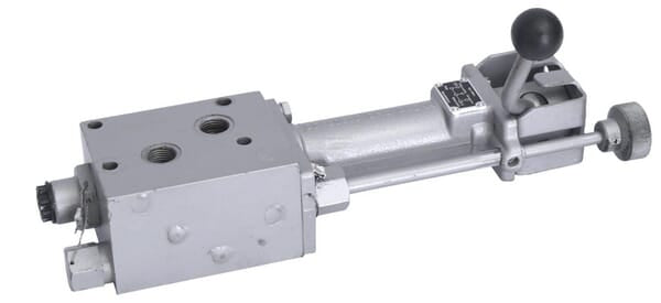 Hydraulischer Verteiler unter Sitz