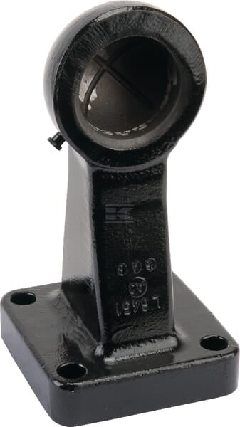 Zugöse, vertikaler Flansch, Kugelkuppl. 80 mm