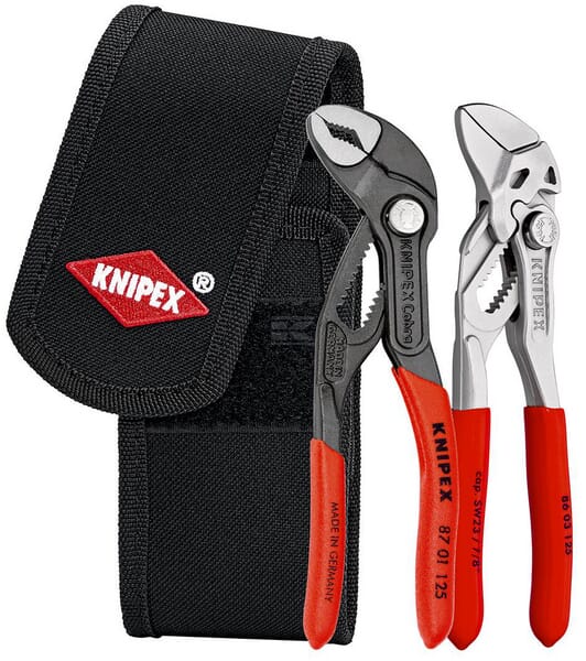Mini-Zangensatz in Werkzeugürteltasche