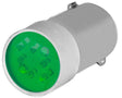 LED Lampe BA9S,240V,grün