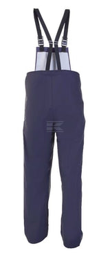 Latzhose wasserdicht, Gr. XL UK:36-38 , blau