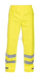 Regenhose wasserabweisend , S , Hi-Vis , gelb, Hydrosoft by Hydrowear