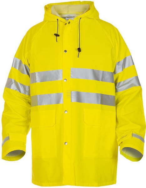 Regenjacke Hi-vis, gelb, Größe 3XL, Hydrowear