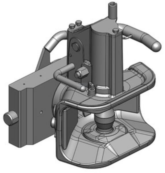 Anhängerkupplung 255mm