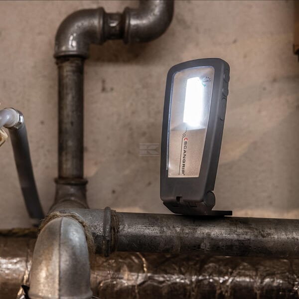 Inspektionslampe, COB-LED, lichtstrom 200lm, Wiederaufladbarer Akku