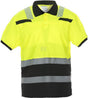 Warnschutz-Polohemd Tanna Trendy kurzärmelig, gelb/schwarz, Größe 5XL