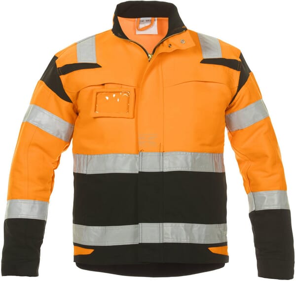 Jacke, orange-schwarz, Größe S, Hydrowear