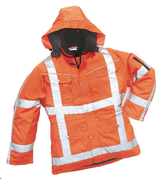 Parka, orange, Größe 2XL, Hydrowear