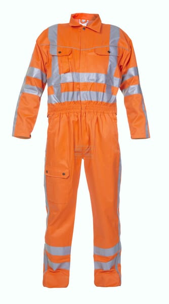 Sommeroveralls, Erwachsener, Gr. XS - EU46, Hi-Vis, orange, by Hydrowear