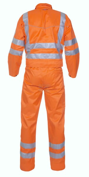 Sommeroveralls, Erwachsener, Gr. XS - EU46, Hi-Vis, orange, by Hydrowear