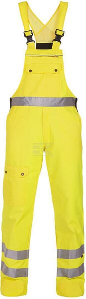 Latzhose, Erwachsener, Gr. L UK:38-40 Ja , gelb, Beaverline , by Hydrowear