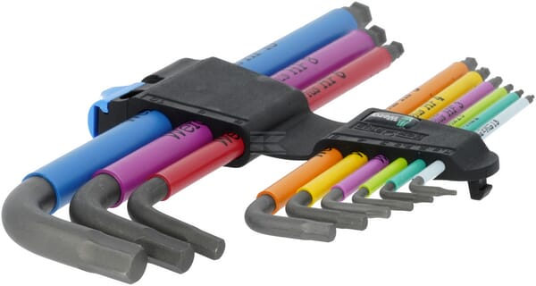 Winkelschraubendreher-Satz 950/9 Hex-Plus