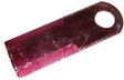 Rotierendes Strohhäckselmesser, 178x60x5 mm, Ø 30 mm