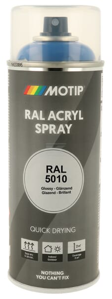 RAL 5010 Acrylspray Enzianblau
