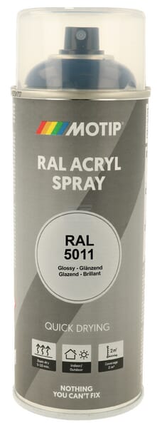RAL 5011 Acrylspray Stahlblau