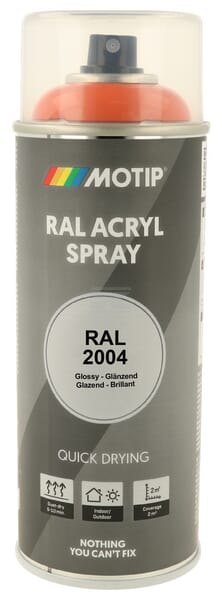 RAL 2004 Acrylspray Reinorange