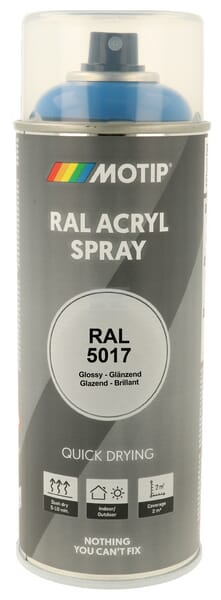 RAL 5017 Acrylspray Verkehrsblau