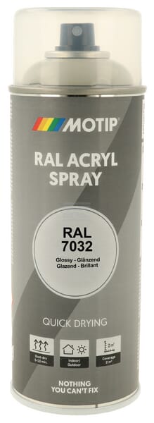 RAL 7032 Acrylspray Kieselgrau