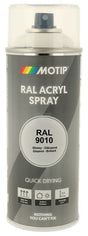 RAL 9010 Acrylspray Reainweiß