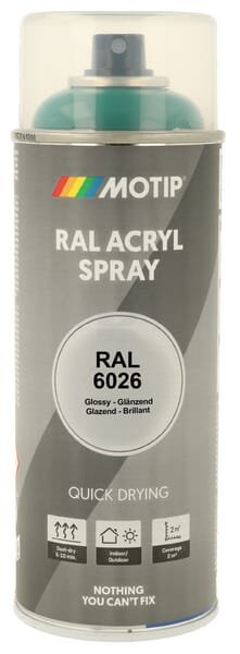 RAL 6026 Acrylspray Opalgrün
