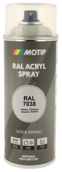 RAL 7038 Acrylspray Achatgrau