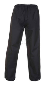 Regenhose schwarz Größe L